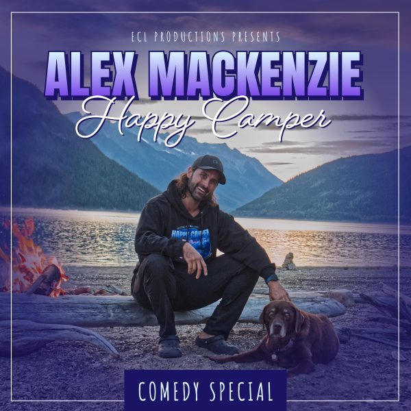 Happy Camper comedy special artwork