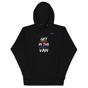 Black Get in the Van hoodie
